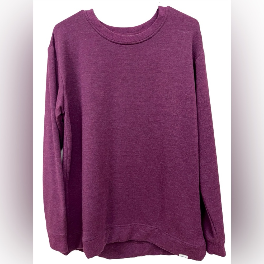 Orvis | Ladies Crewneck Pullover Sweatshirt | Plum | Size M |